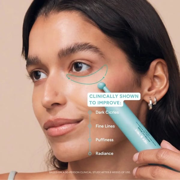 Eye Serum - Cooling Rollerball Under Eye Serum for Puffiness Dark Circles
