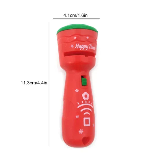 Christmas projection flashlight