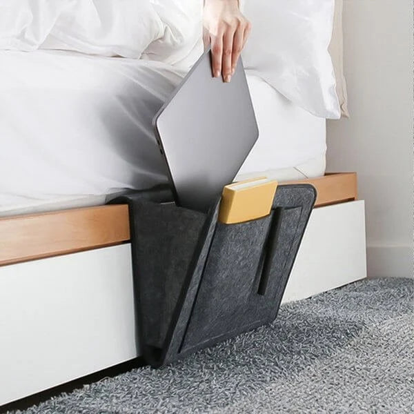 Felt Bedside Locker Sofa Pocket