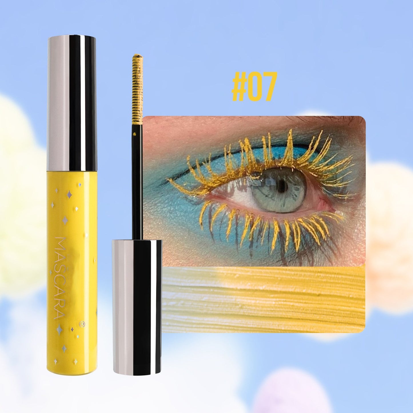 Colorful Glitter Mascara