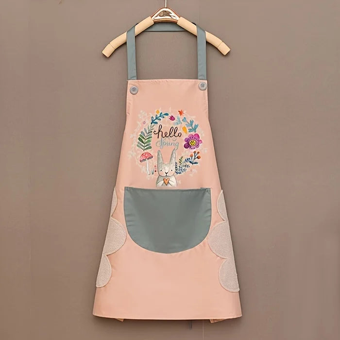 Waterproof hand towel apron