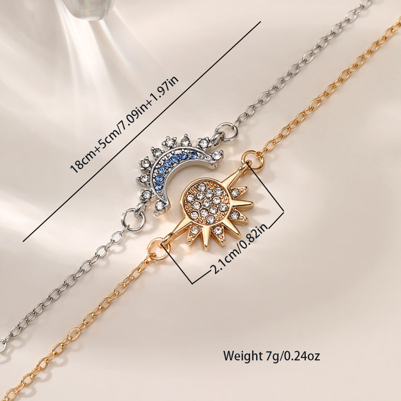 Sun & Moon Bracelet Set