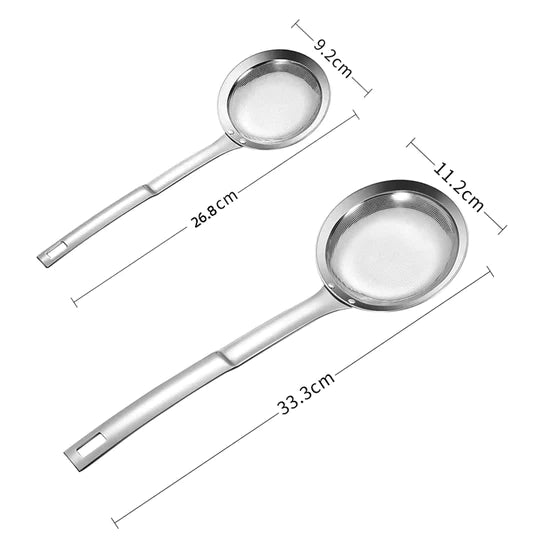 Stainless Steel Oil Colander Spoon