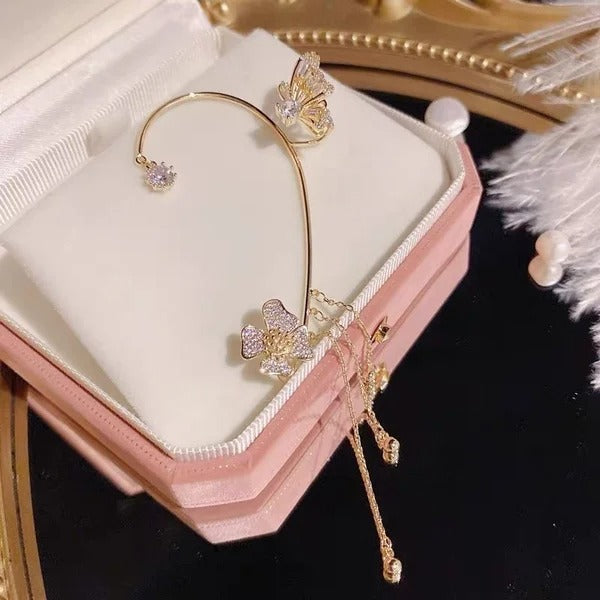 đButterfly Tassel Style Zircon Earrings | Perfect Gift đ