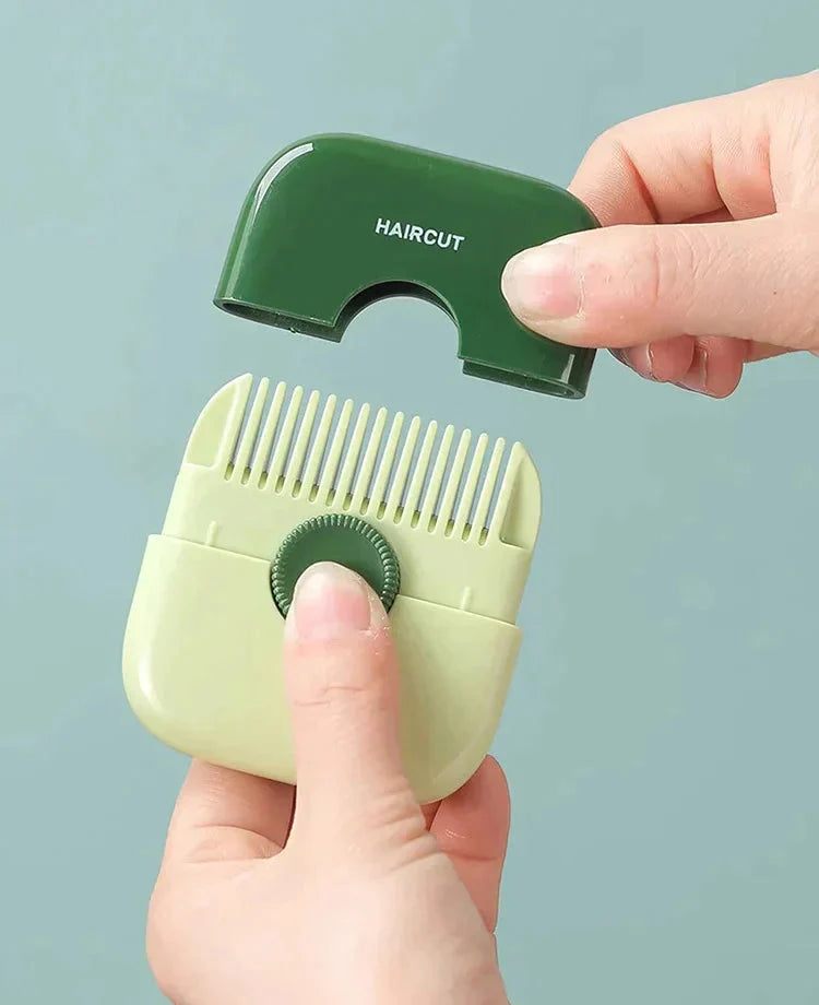 Portable 2-in-1 Bangs Comb Hair Trimmer đ„