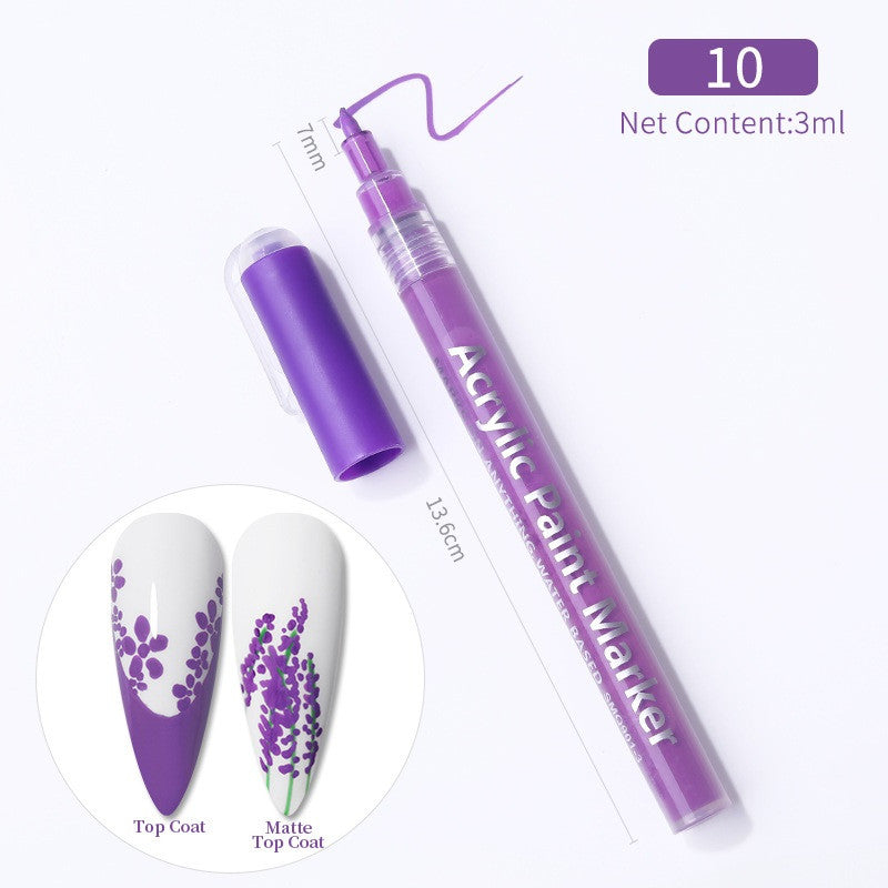 Waterproof Nail Art Graffiti Pen
