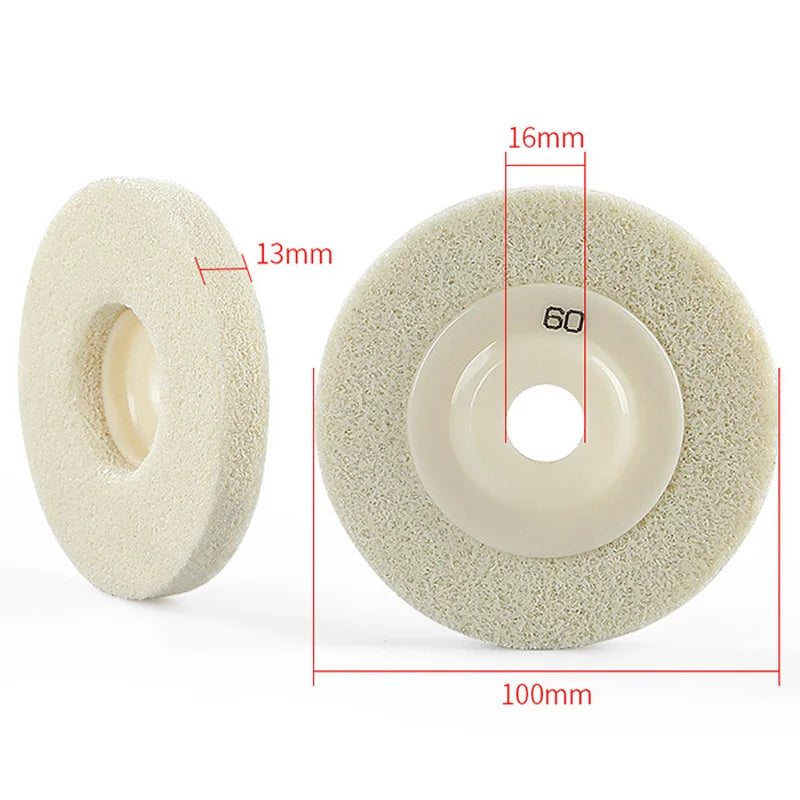 Sponge fiber polishing sheet