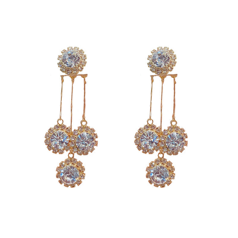 Round Diamond Earrings