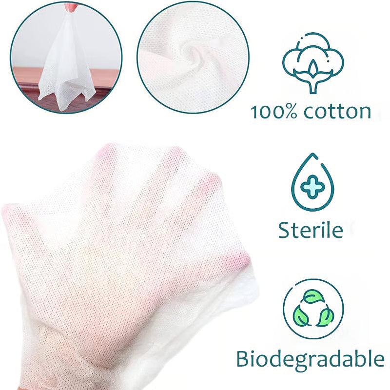 ✨Premium Pure Cotton Compressed Towels