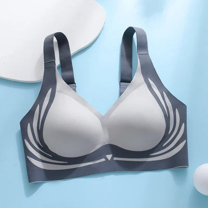 Super Gather Wireless Support Push-up Bra