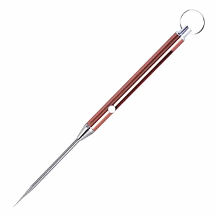 Multi-Functional Titanium Alloy Retractable Toothpick