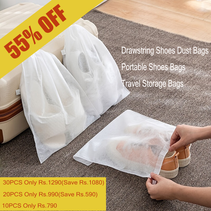 Reusable Portable Shoes Dust Bags