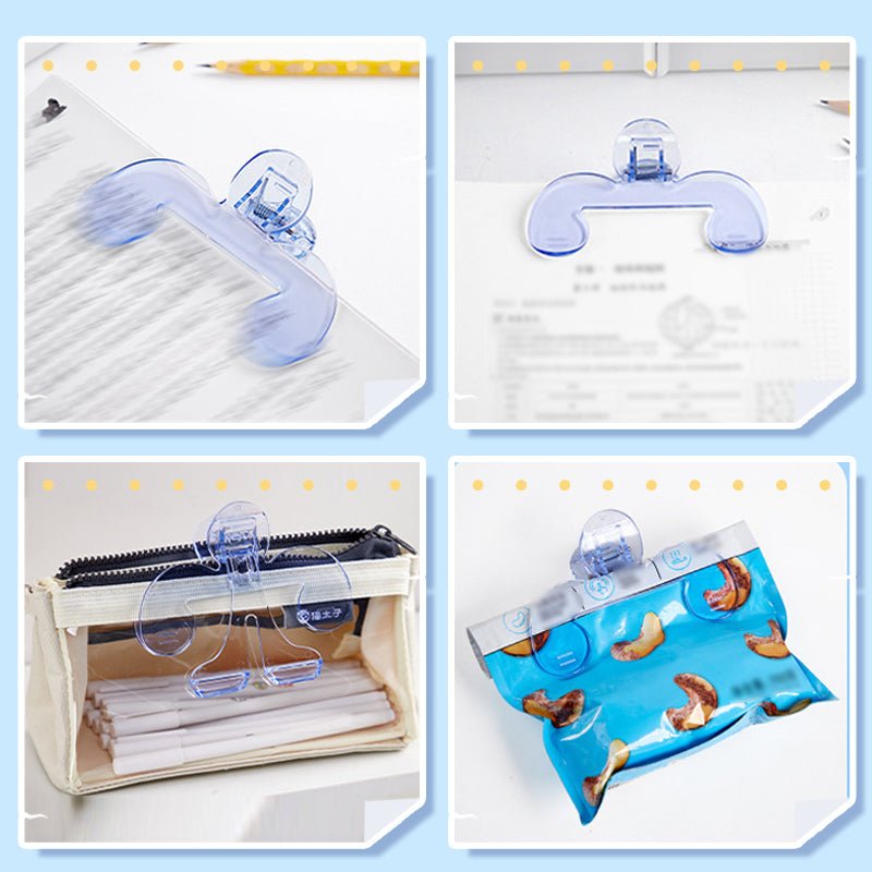 12°Multifunctional & Portable Clear Book Page Clamp