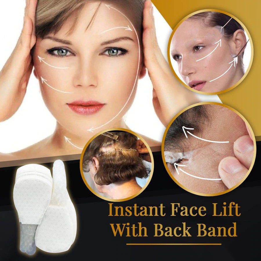 Instant Face Lift Stickers With Back Band (BUY 1 GET 1 FREE)
