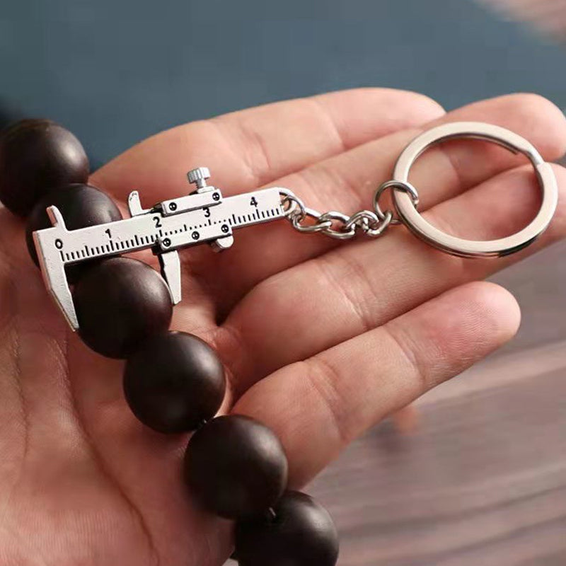 Mini Vernier Caliper Keychain