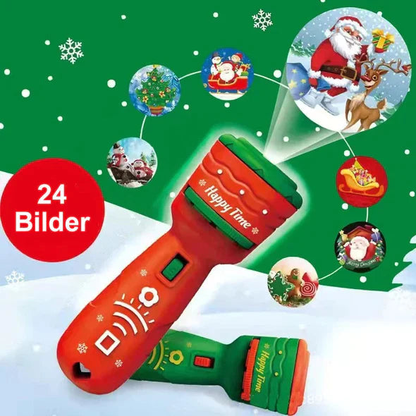 Christmas projection flashlight