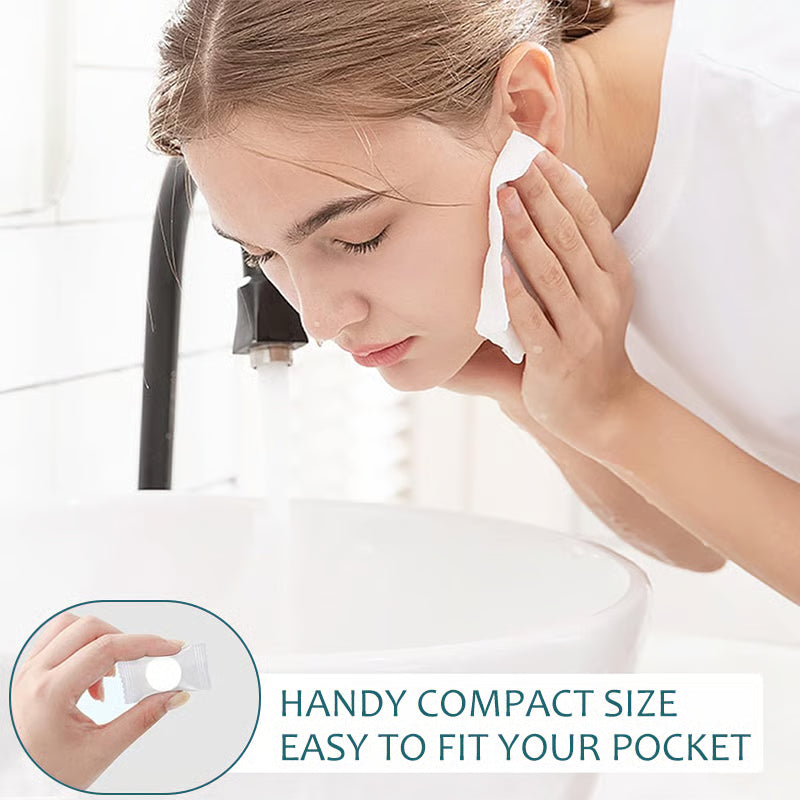 ✨Premium Pure Cotton Compressed Towels