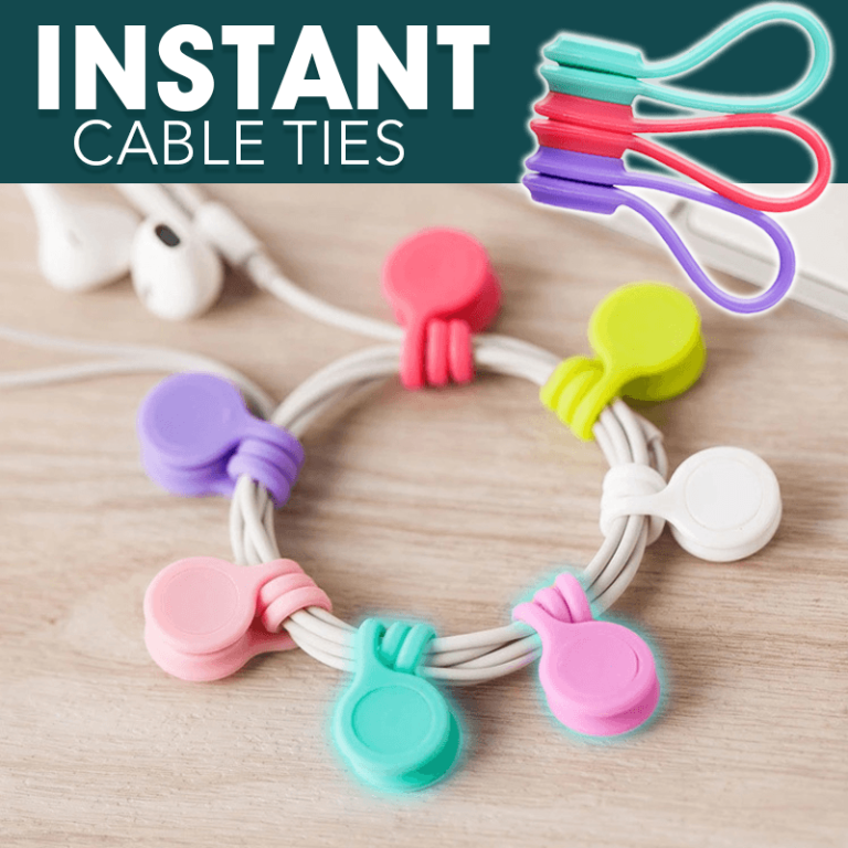 Magnetic Twist Ties ❤️ (3 PCS)