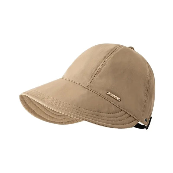 🎁✨Women’s UPF 50+ Elegant Foldable Sun Hat – Wide-Brim Cotton Bucket Hat🌞 | Packable, Breathable & Beach-Ready