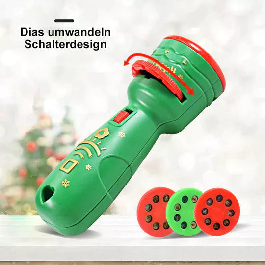Christmas projection flashlight