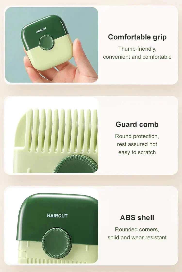 Portable 2-in-1 Bangs Comb Hair Trimmer 💥