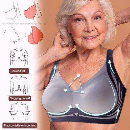 Super Gather Wireless Support Push-up Bra