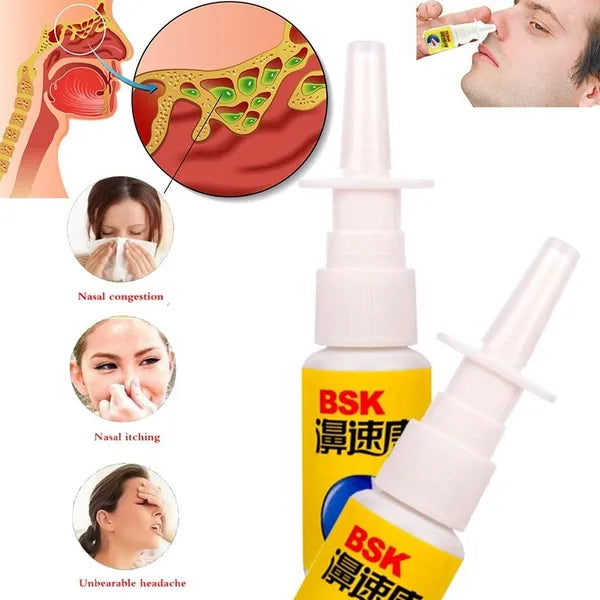 20ml Spray Nasal Cure Rhinitis Sinusitis Nose Spray