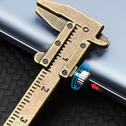 Mini Vernier Caliper Keychain