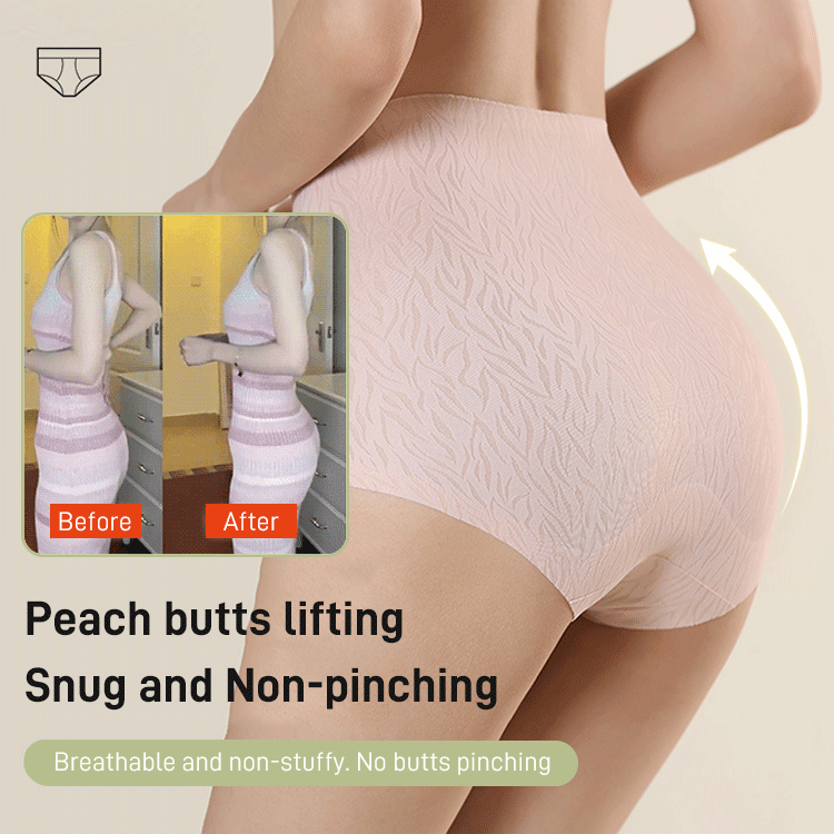 Fresh Seamless High Waist Lifting Briefs