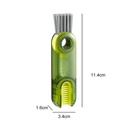 3 in 1 Cleaning Brush Multifunctional Bottle Gap Cleaner Brush