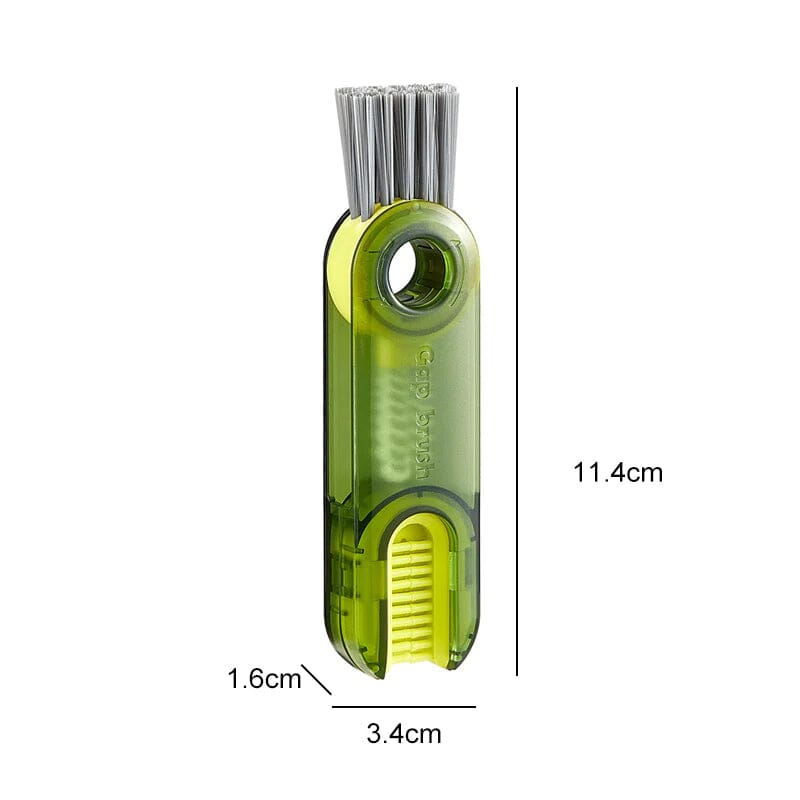 3 in 1 Multifunctional Cup Lid Gap Cleaning Brush