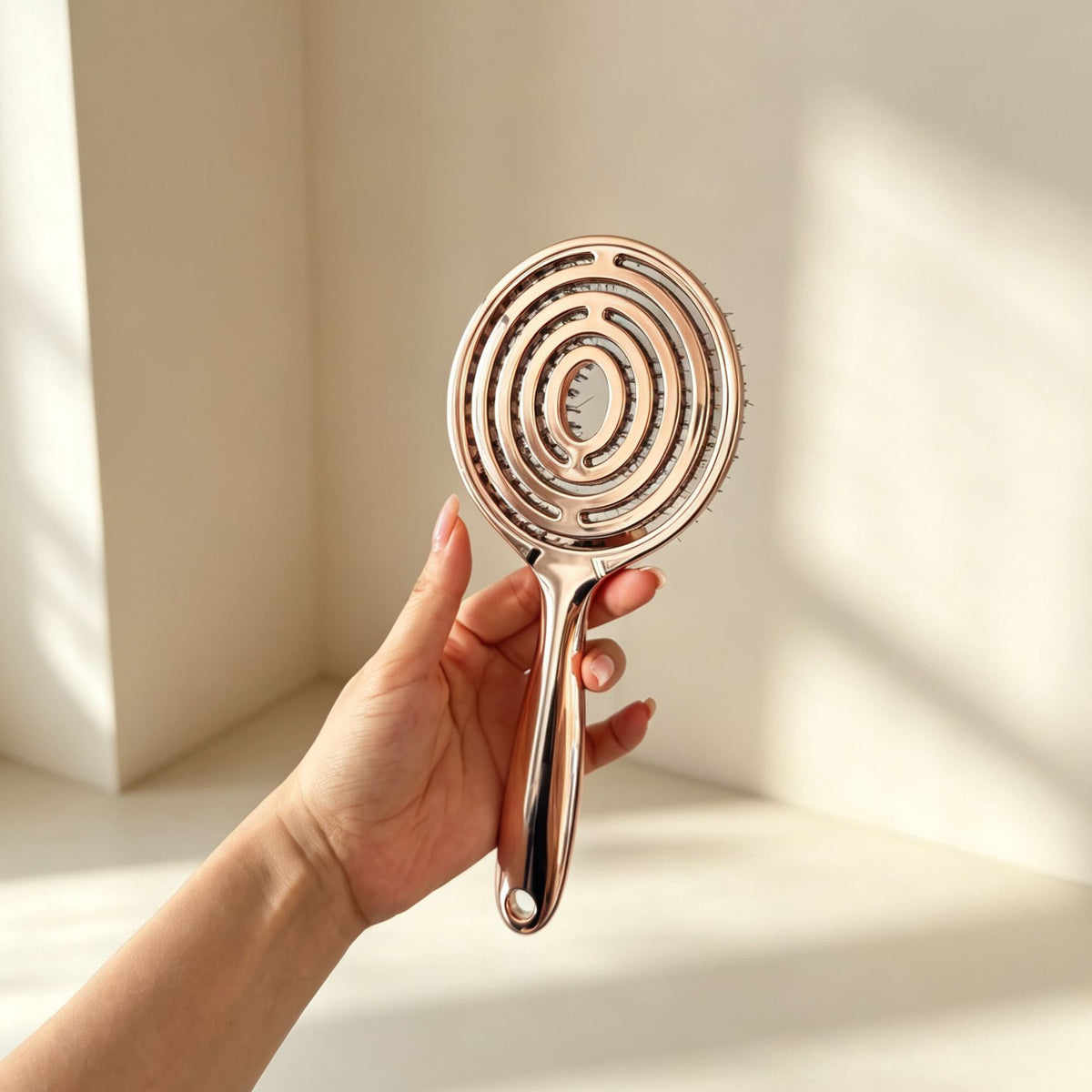 🔥Anti-Static Hollow Round Brush