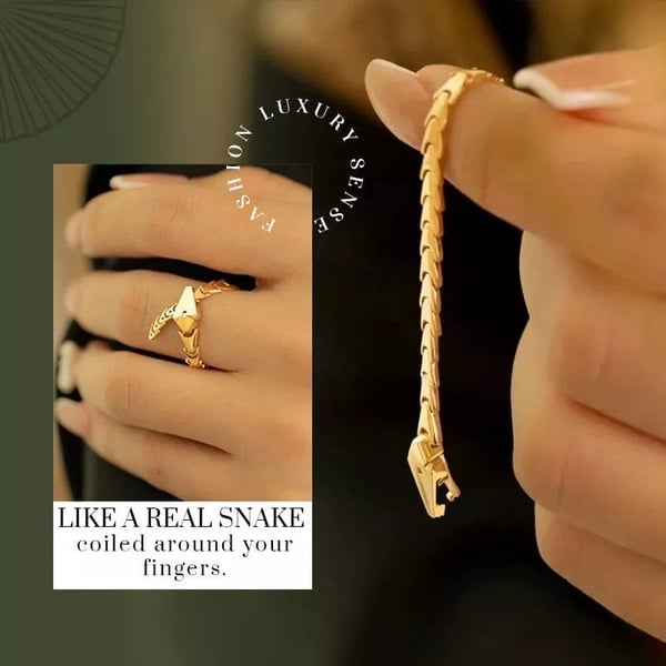 🔥🔥HOT SALE - SNAKE OPEN RING