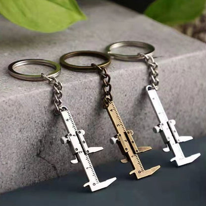 Mini Vernier Caliper Keychain