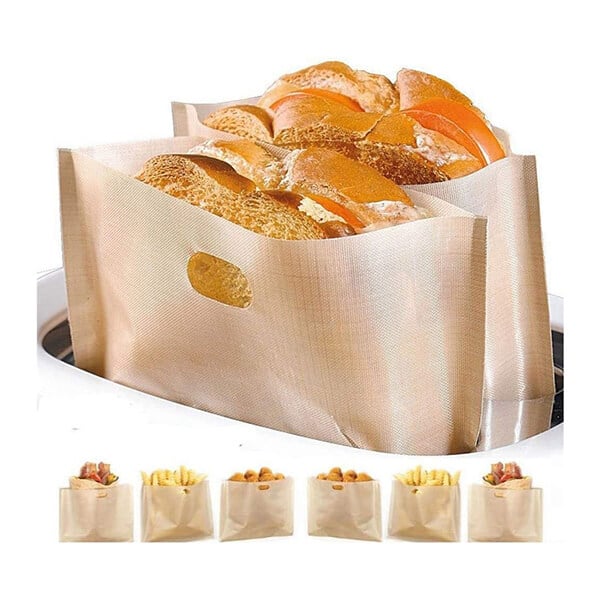 Reuse Non Stick Toaster Bag - Microwave Heating Pastry Tools