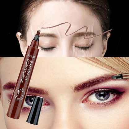 3 Colors Waterproof Eyebrow Pencil - Buy 1 Free 1