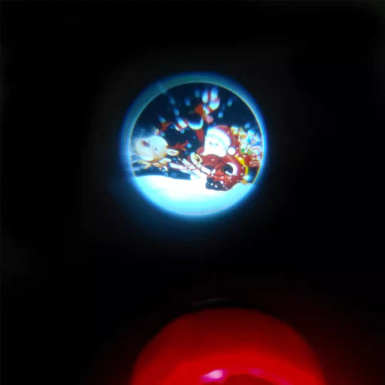 Christmas projection flashlight
