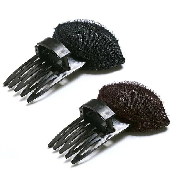 Invisible fluffy hair clip
