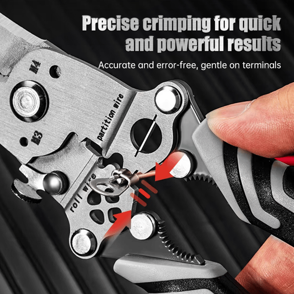 💥Multifunctional folding wire stripper-professional tool