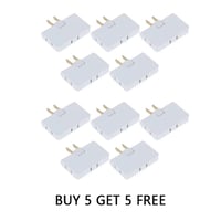 Rotatable Socket Converter One In Three 180 Degree Extension Plug
