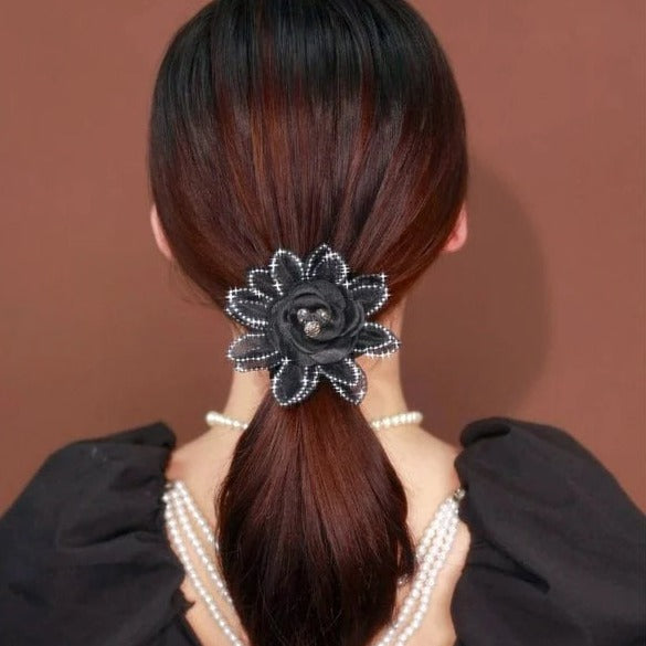 New Flower Bead Hair Band