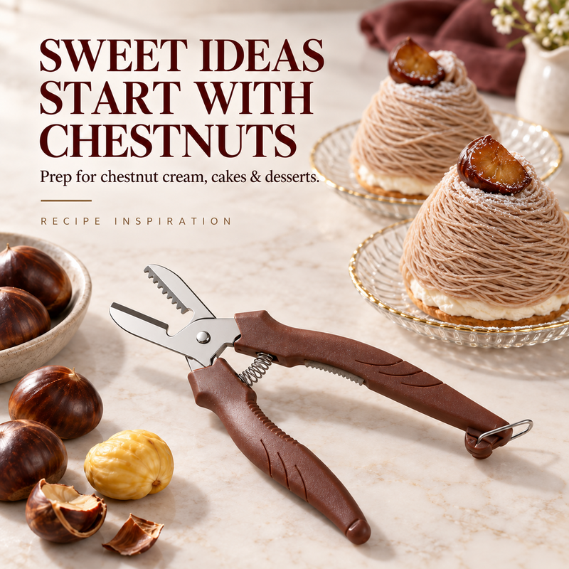 🌰 Chestnut Cutter & Peeler