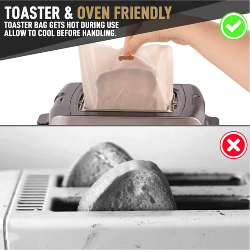 Reuse Non Stick Toaster Bag - Microwave Heating Pastry Tools