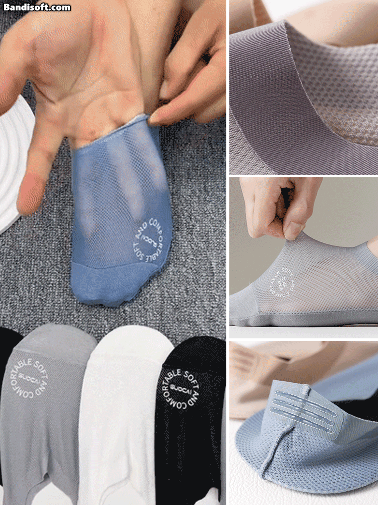 High-end Ice Silk Mesh Socks
