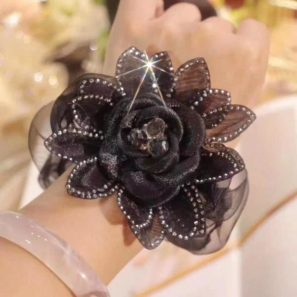 New Flower Bead Hair Band