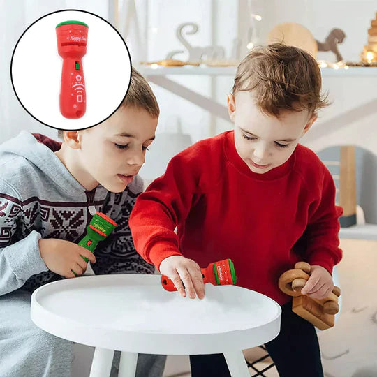 Christmas projection flashlight