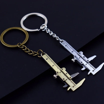 Mini Vernier Caliper Keychain