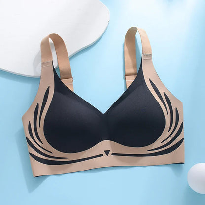 Super Gather Wireless Support Push-up Bra