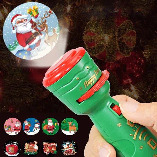 Christmas projection flashlight