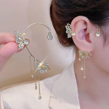 💐Butterfly Tassel Style Zircon Earrings | Perfect Gift 🎁
